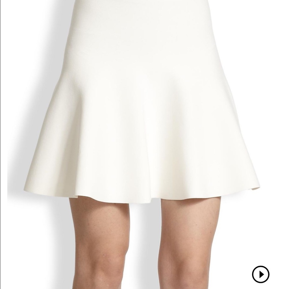 BCBG Ingrid Skirt in Gardenia